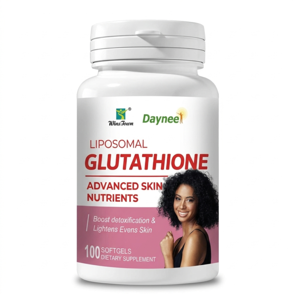Daynee Liposomal Glutathione 500mg – Advanced Skin Brightening & Detox Support – 100 Softgels