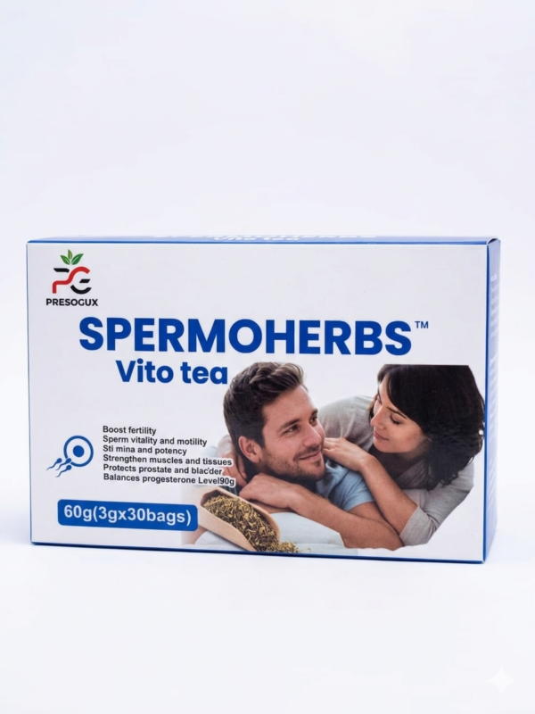 Gemini_Generated_Image_j5me50j5me50j5me Presogux Spermoherbs Vito Tea – Men's Fertility, Vitality & Prostate Support (30 Bags)